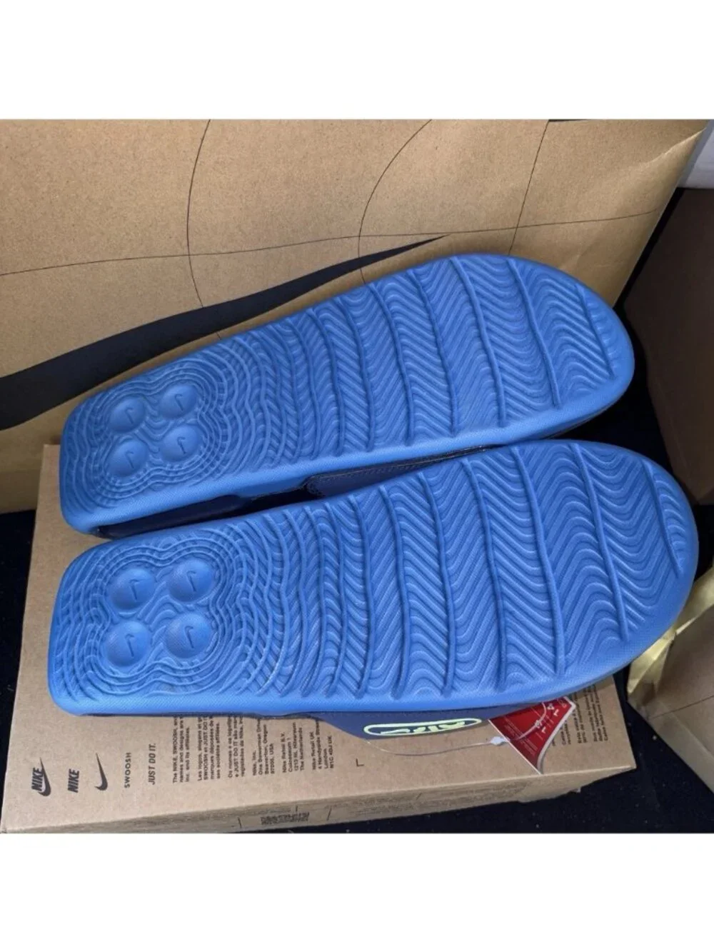 NEW Nike Men's Air Max Cirro Slides 'Midnight Navy' DC1460-401 Size 13